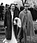 Kungens föräldrar, prins Gustaf Adolf och prinsessan Sibylla, var hedersgäster när greve Oscar Oscis Bernadotte af Wisborg sa ja till Ebba Gyllenkrok våren 1944..