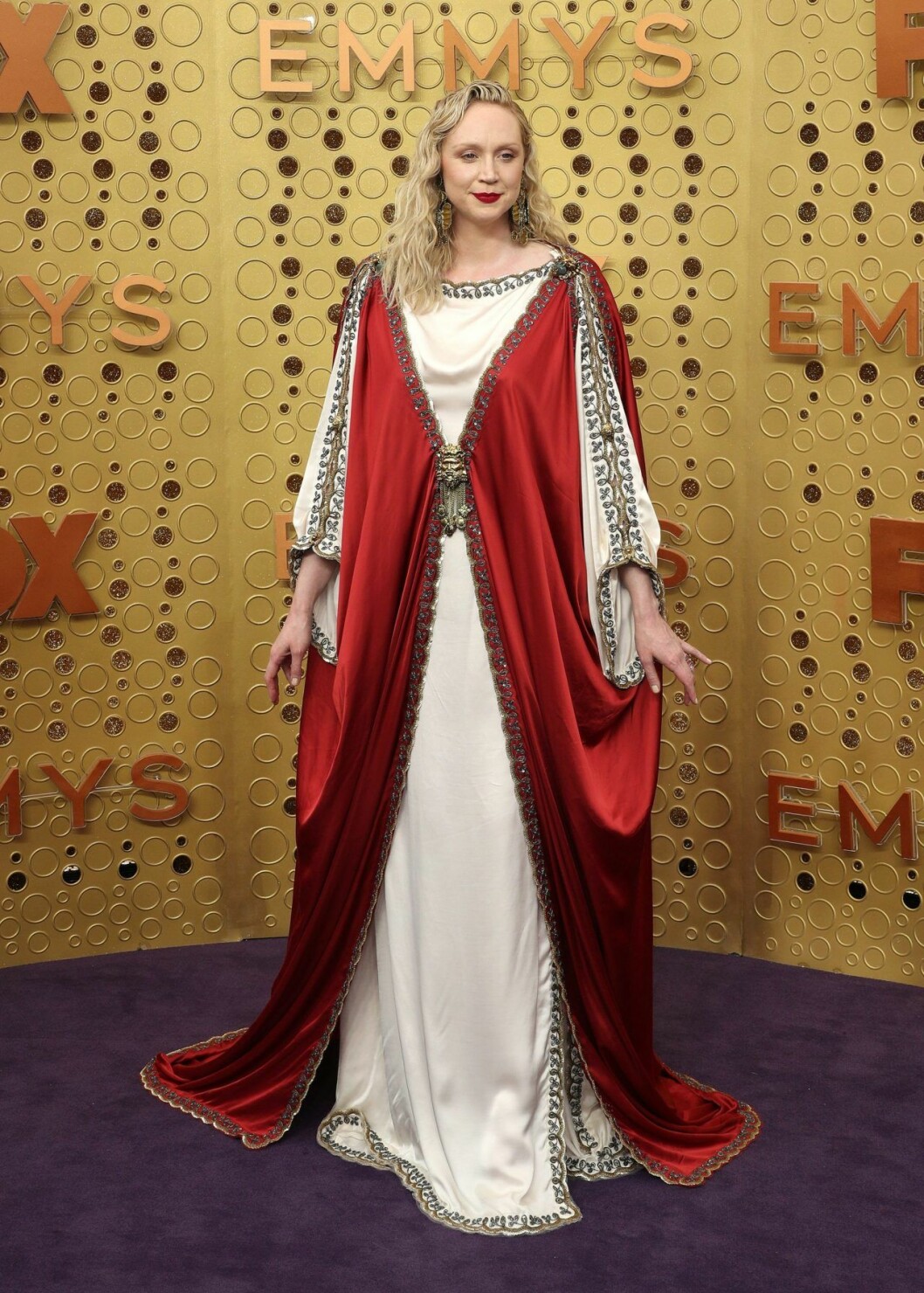 Gwendoline Christie i Gucci. Gwendoline Christie