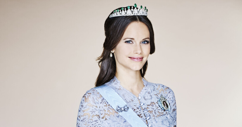 Prinsessan Sofia fick palmettetiaran till sin bröllopsdag.