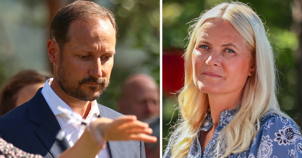 Det var en väldigt svår tid för Mette-Marit. Kronprins Haakon och kronprinsessan Mette-Marit