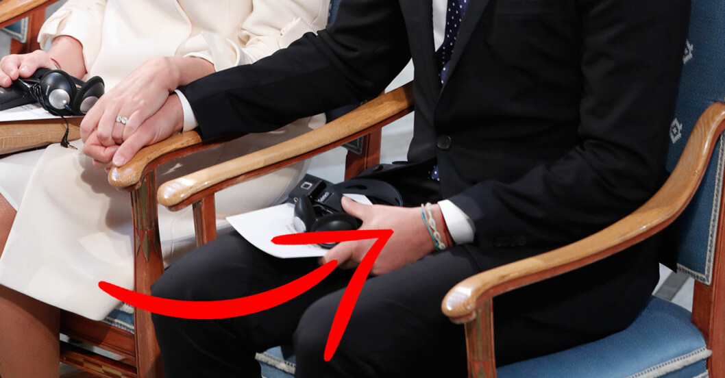 Kronprins Haakons armband. Kronprins Haakons armband.