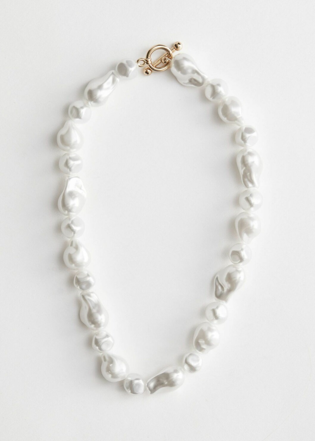 Halsband barockpärlor