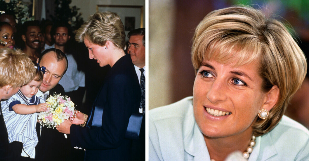 Kända skådespelerskan berättar – chockerande händelsen med prinsessan Diana!