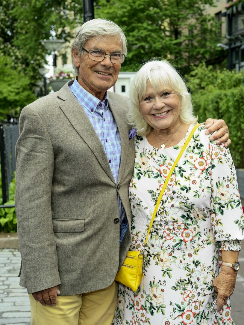 Hans Wahlgren och Christina Schollin, ser du likheten med kungen? Hans Wahlgren och Christina Schollin
