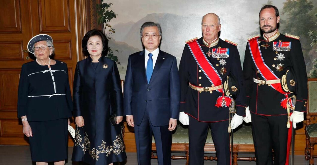 kung Harald kronprins Haakon