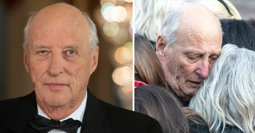 Det var efter Ari Behns död som kung Harald drabbades av svår yrsel. Kung Harald drabbad av yrsel i samband med stressen och pressen efter Ari Behns död.