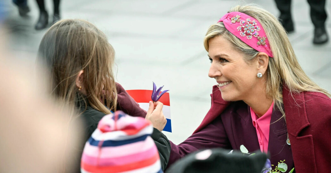 Så snyggt! Drottning Máxima