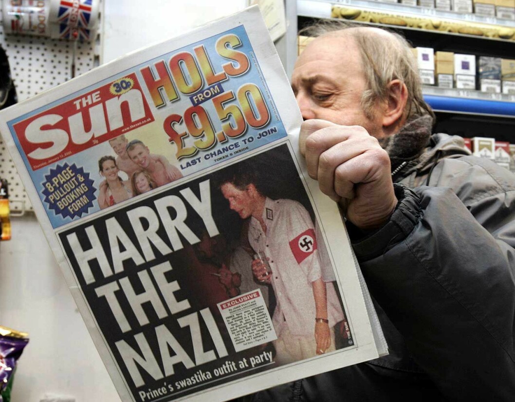 Prins Harrys utklädnad skapade stora rubriker. prins harry nazi