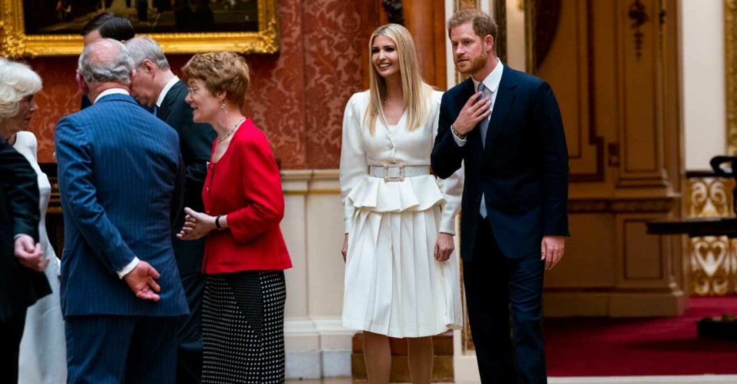 prins Harry och Ivanka Trump