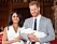 Prins Harry, hertiginnan Meghan Markle och baby Archie Harrison.