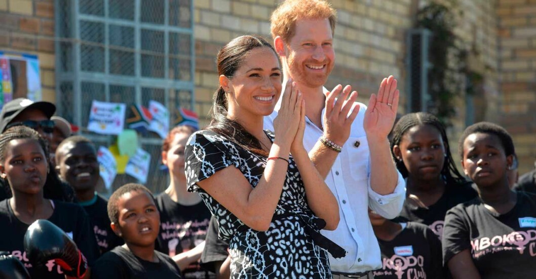 Prins Harry Meghan i Afrika