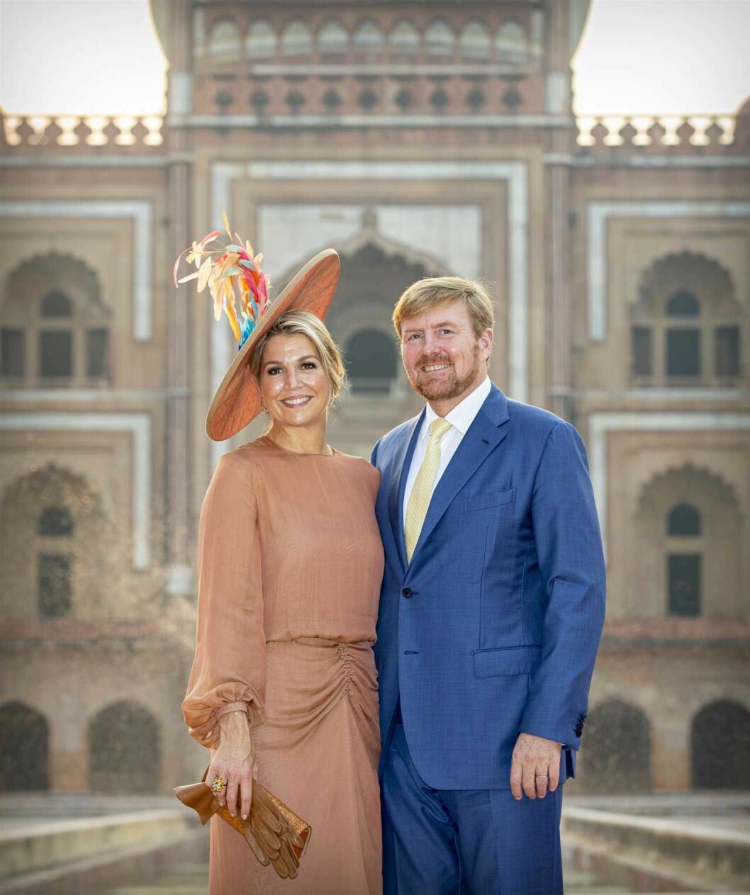 Hatt 2. Klänningen kommer från Natan. Credit: Modekonigin Máxima.