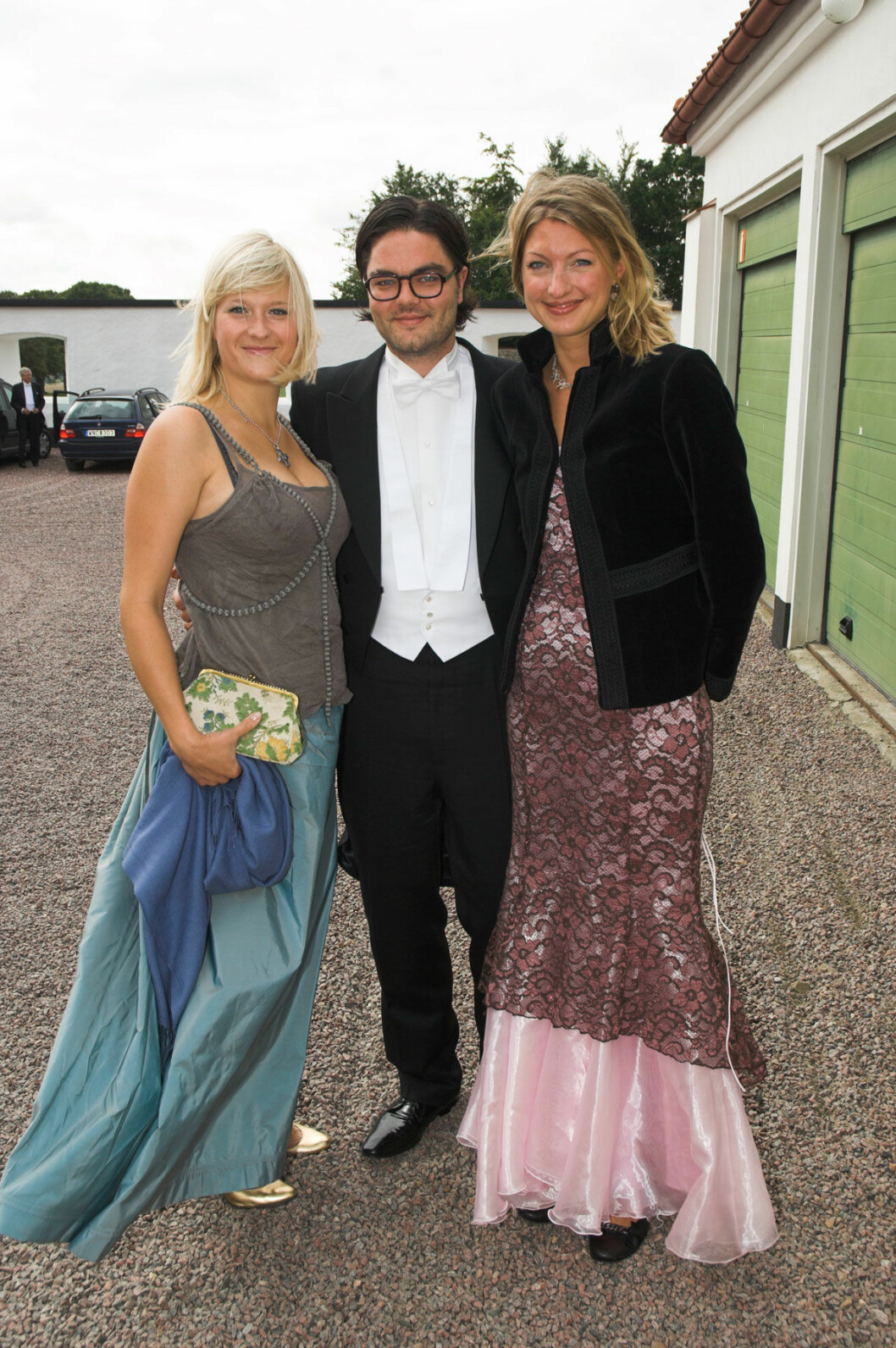 Bröllopsfina var Beatrice von Schwerin, Bo Lindegaard och Antonia Silfverhielm.