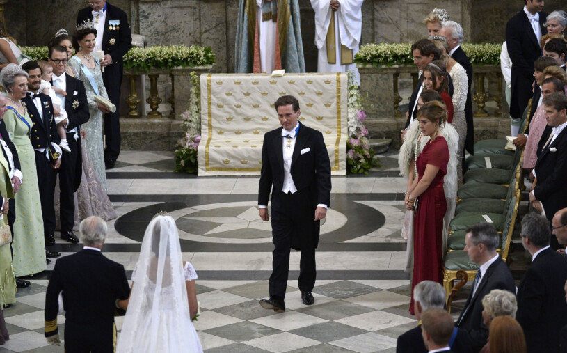 Hela kyrkan fylld av gäster – men Chris O’Neill såg bara Madeleine.