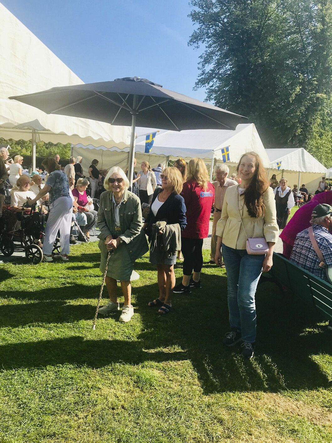 Svensk Damtidnings reporter Helena Wiklund var på plats under De gamlas dag. Svensk Damtidnings reporter Helena Wiklund var på plats under De gamlas dag.