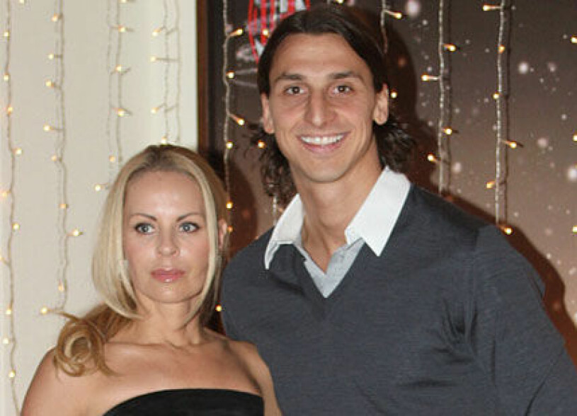 Paret träffades 2002. Zlatan Ibrahimovic och Helena Seger