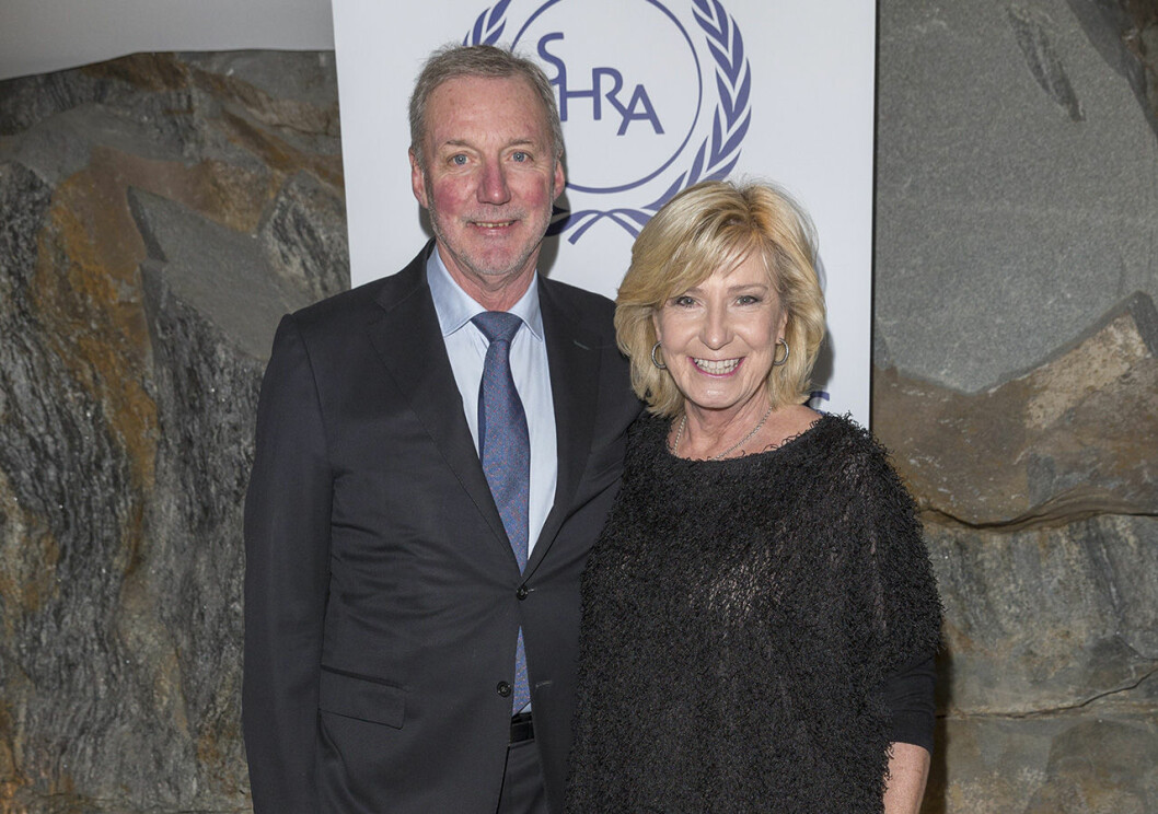Helena och Åke Svensson, som var vd på Saab när hon var kommunikationsdirektör. Helena och Åke Svensson, som var vd på Saab när hon var kommunikationsdirektör.