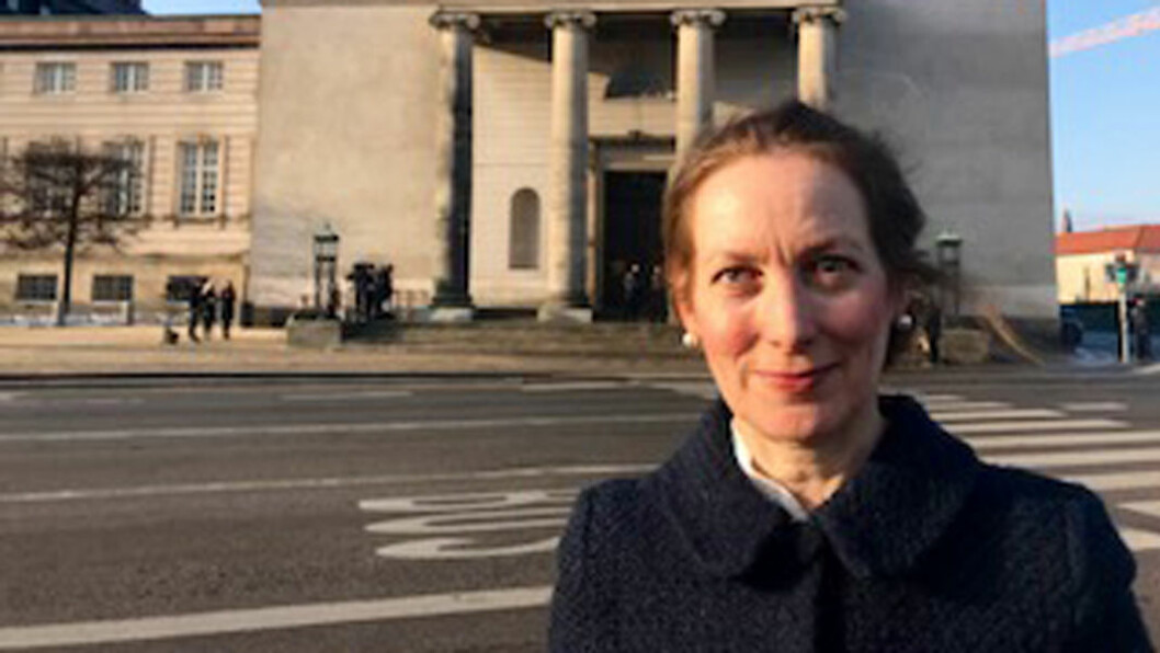 Vår reporter Helena Wiklund på plats.