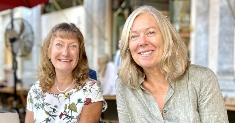 Helena och Catharina hittade varandra via nätverket Coola kvinnor.