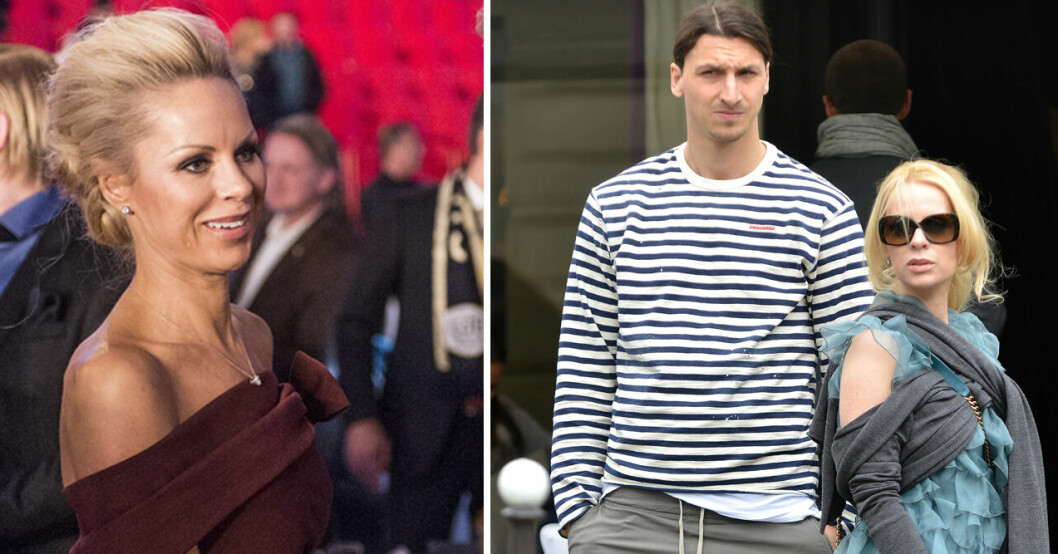 Helena Seger får inte se så mycket av sin partner numera. Helena Seger och Zlatan Ibrahimovic