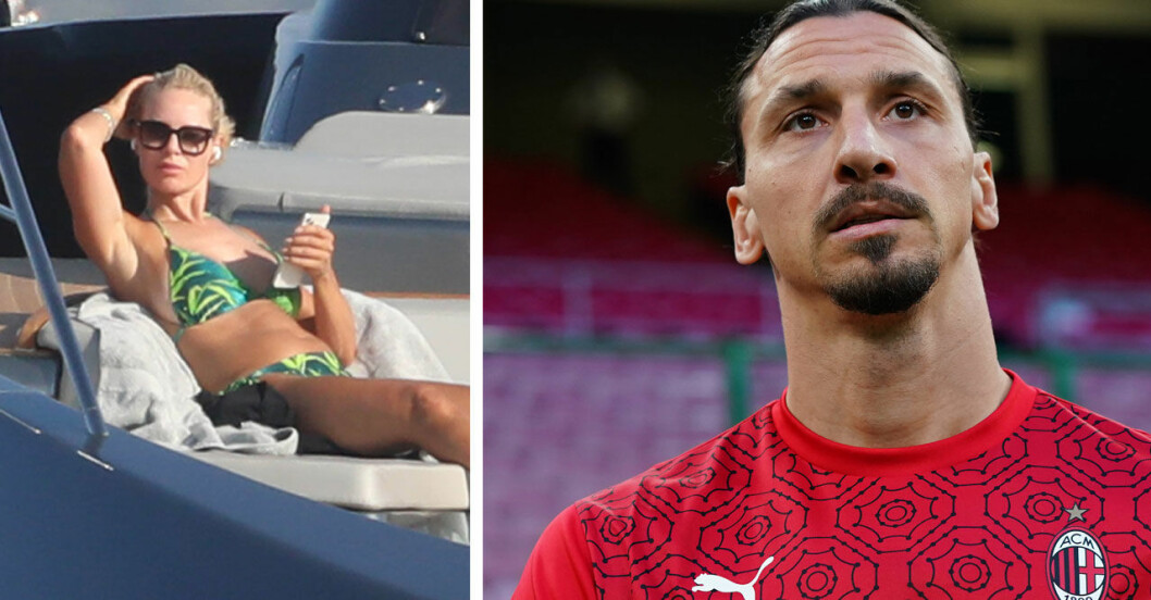 Helena och Zlatan har njutit av livet i Saint Tropez. Helena och Zlatan har njutit av livet i Saint Tropez.