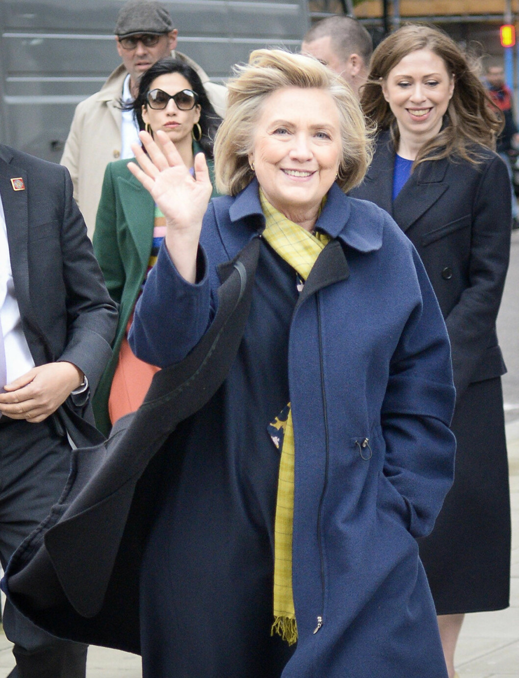 Hillary Clinton besökte Harry och Meghan tidigare i veckan. Hillary Clinton
