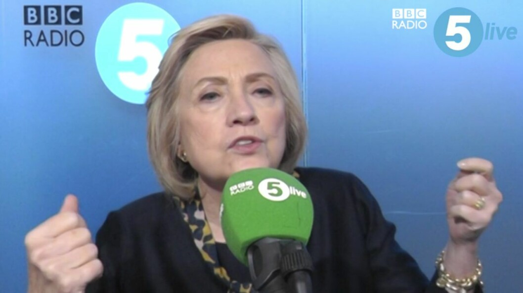 Hillary Clinton säger i BBC:s intervju att hon förstår den press som Meghan Markle tvingas utstå från media. Hillary Clinton om Meghan Markle
