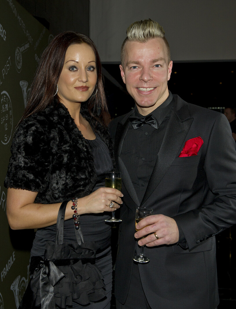 Ex-paret 2012. Helena Janebrink och Casper Janebrink 2012