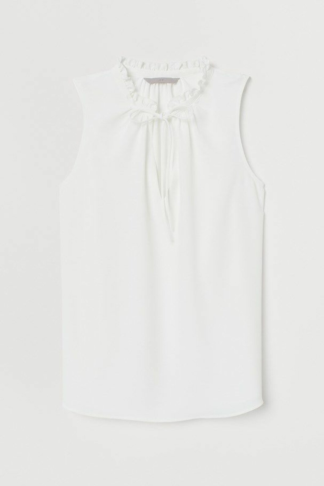 Ärmlös blus från H&M