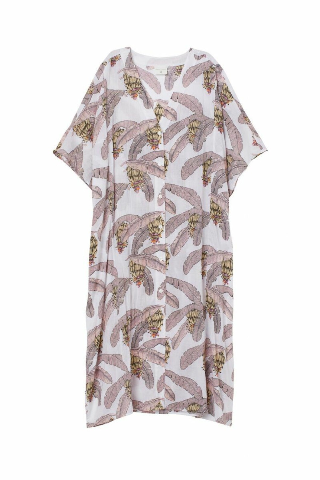 H&M x Desmond & Dempsey sommarkollektion 2020: ljus mönstrad kaftan