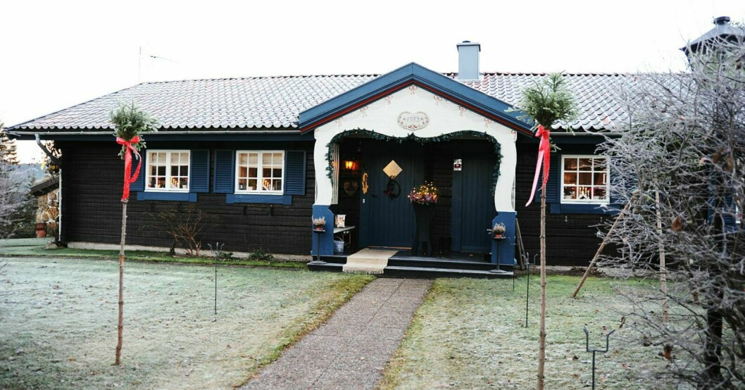 Lill-Babs hus i Järvsö som döttrarna nu samlas kring. Barbro Svenssons hus i Järvsö