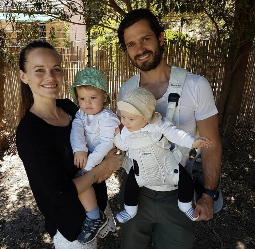 I januari 2018 tog Sofia med sig hela familjen till Sydafrika, men det går förstås inte nu.