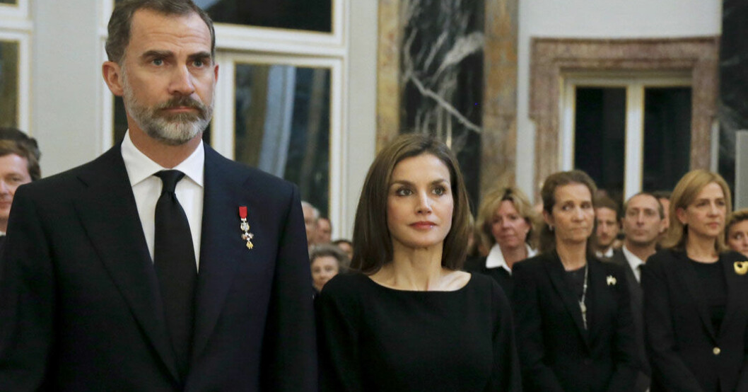 Spanska kungahusets starka reaktion på dådet i Barcelona