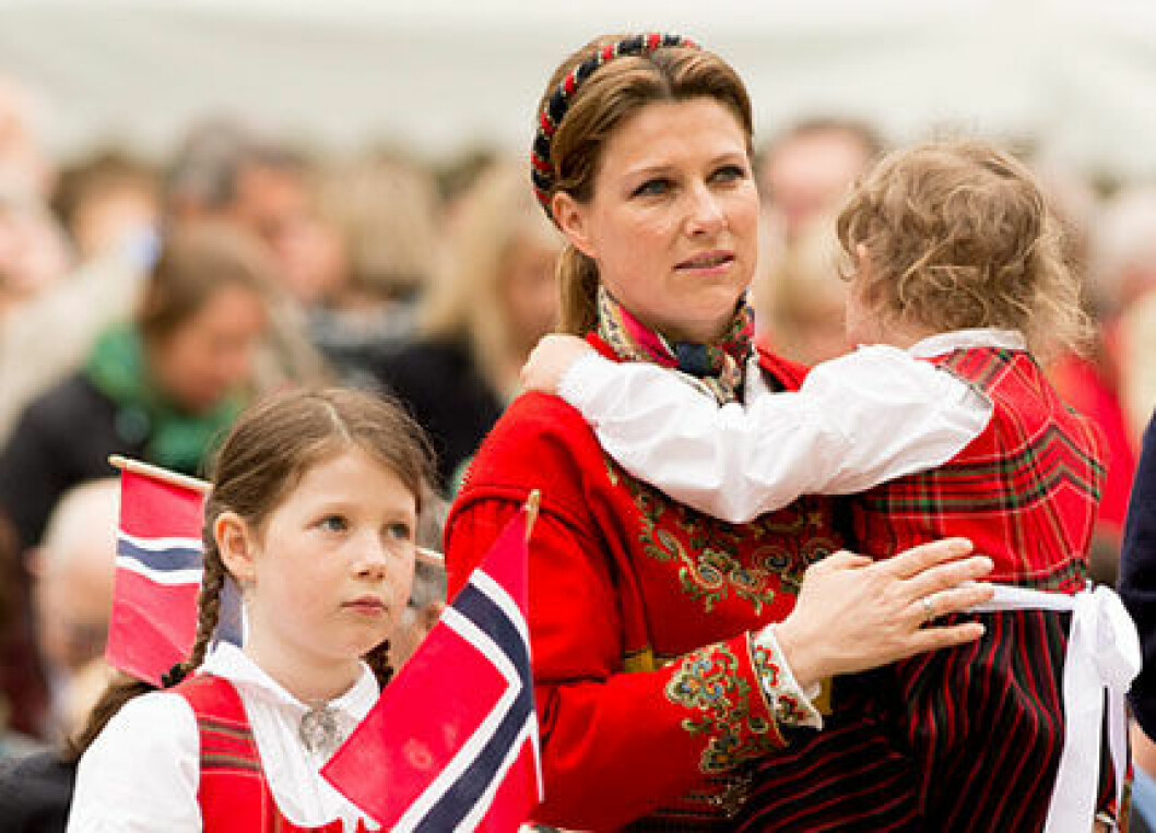 Prinsessan Märtha Louise och Maud Angelica