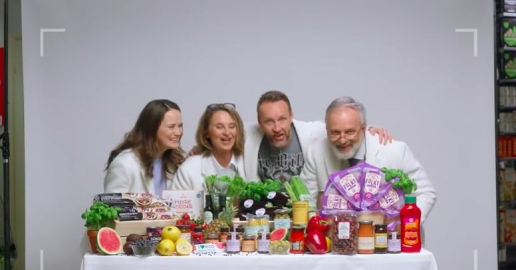 Ica-Stina är tillbaka i butiken! Ica-reklam
