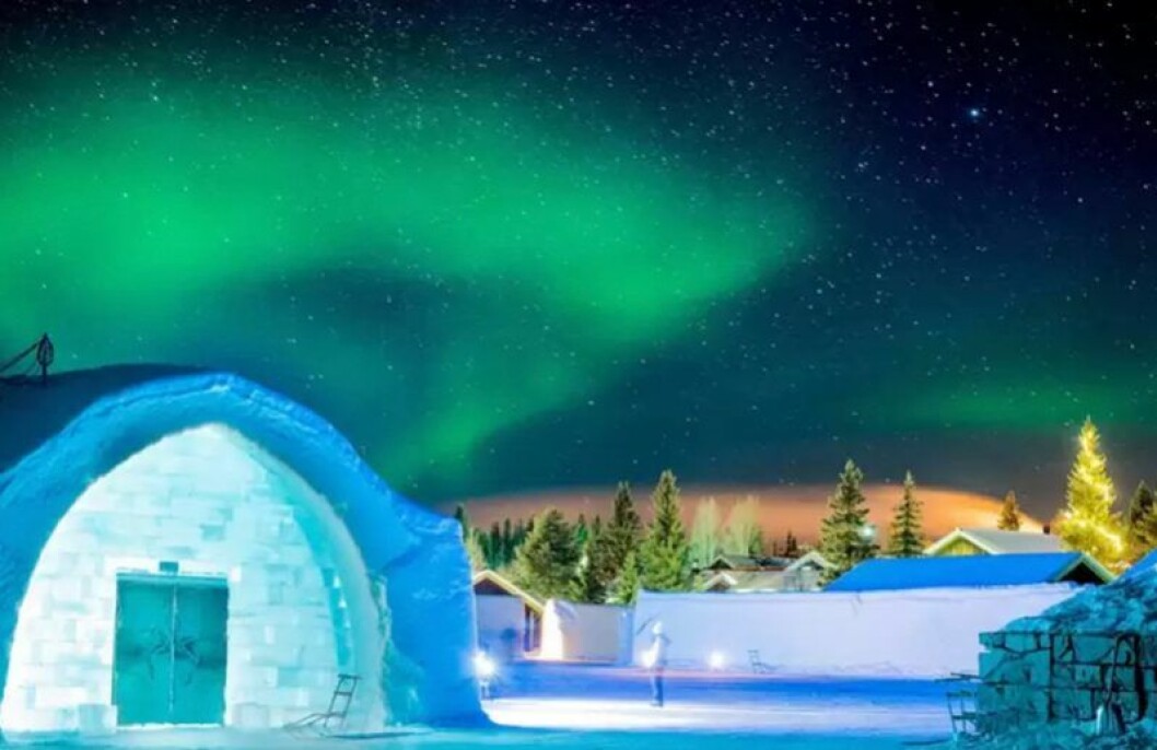 Ishotellet i Jukkasjärvi
