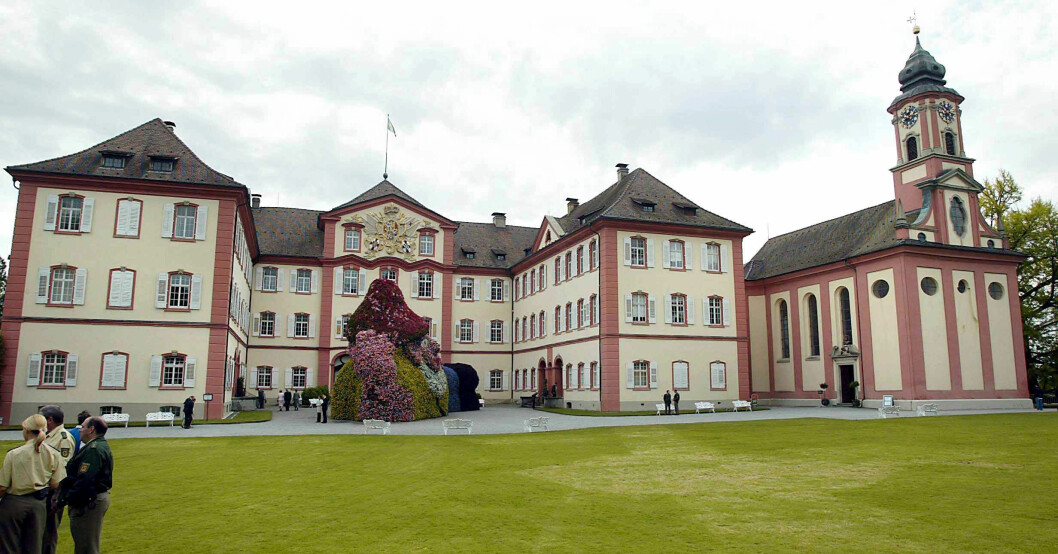 Idag kan ingen tro att Lennart Bernadottes livsverk, slottet på ön Mainau, en gång kallades spökslottet....