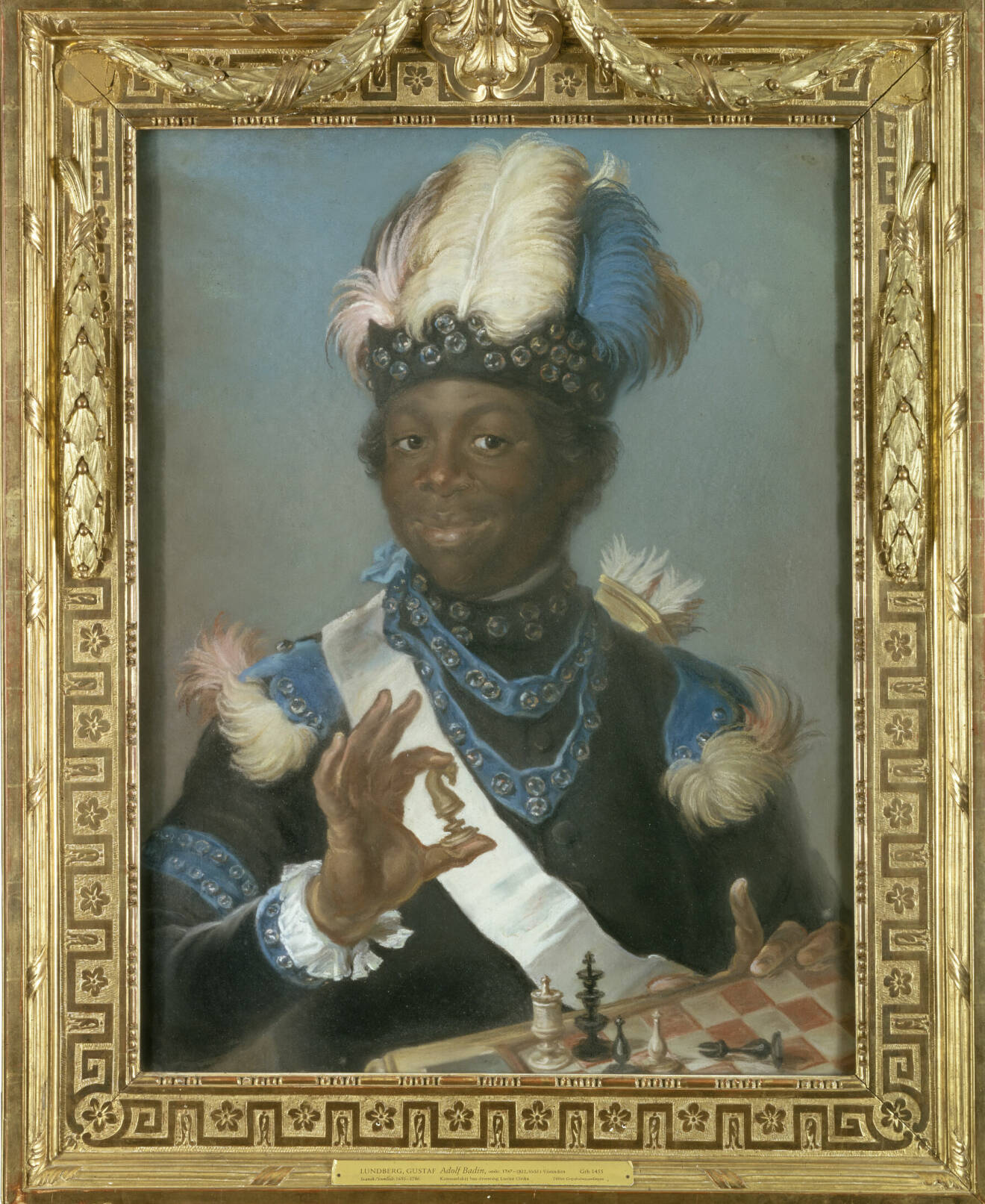 Barnslaven Gustav Badin som kom till Sverige på 1700-talet och blev drottningens fosterson