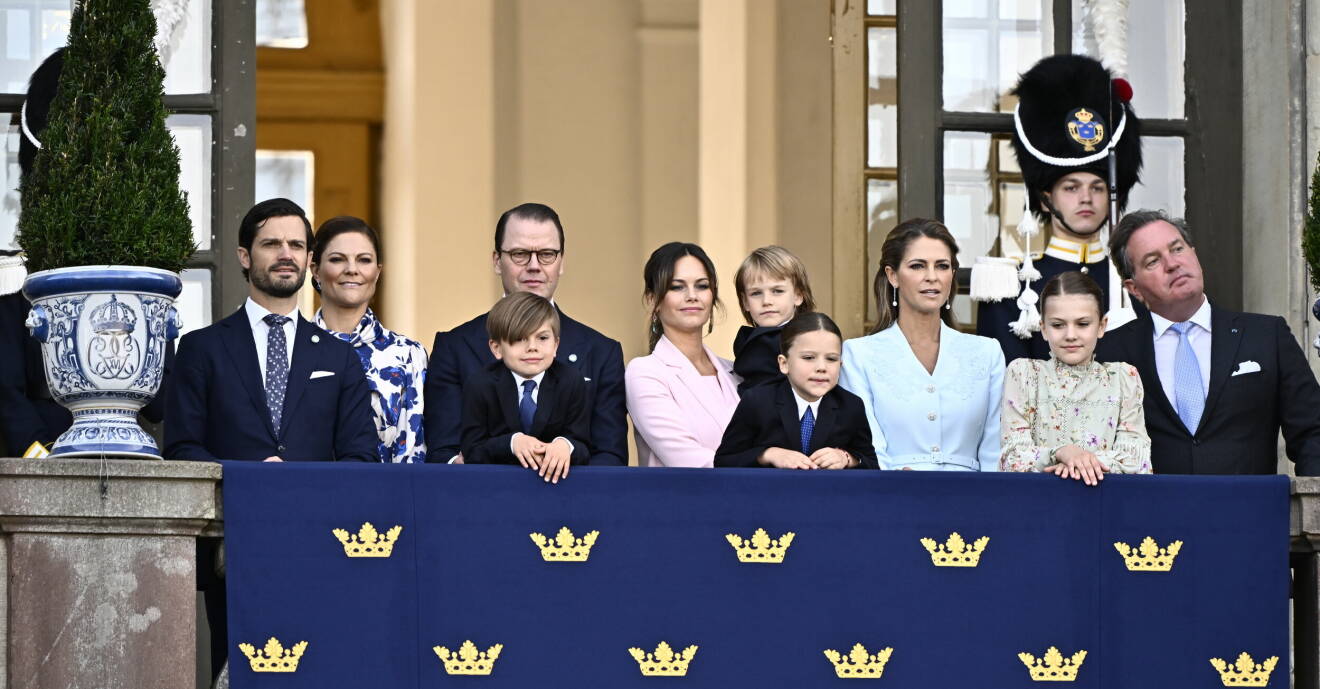 Den svenska kungafamiljen