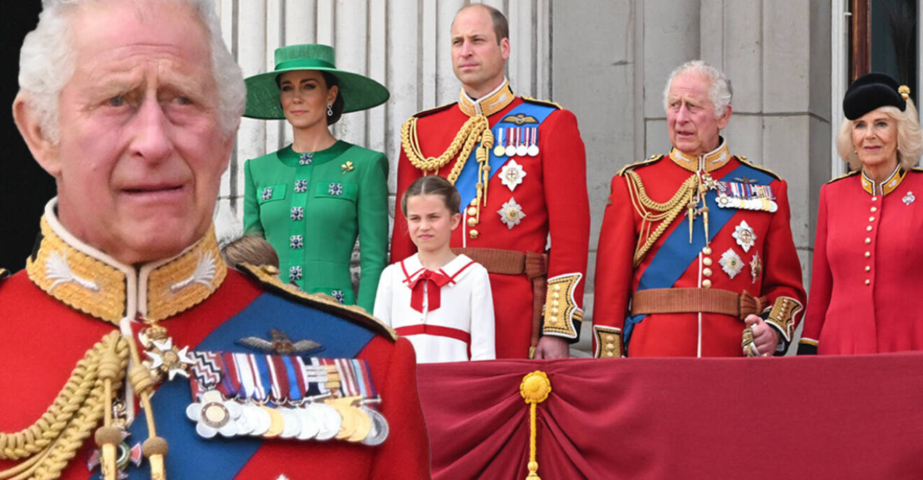 Kung Charles och brittiska kungafamiljen