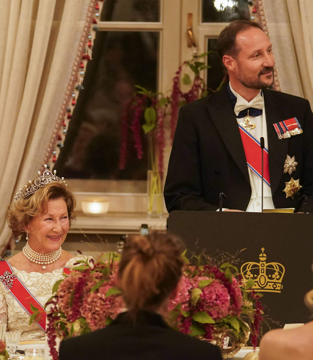 Stortingsmiddagen 2023: Kronprins Haakon höll kung Haralds tal