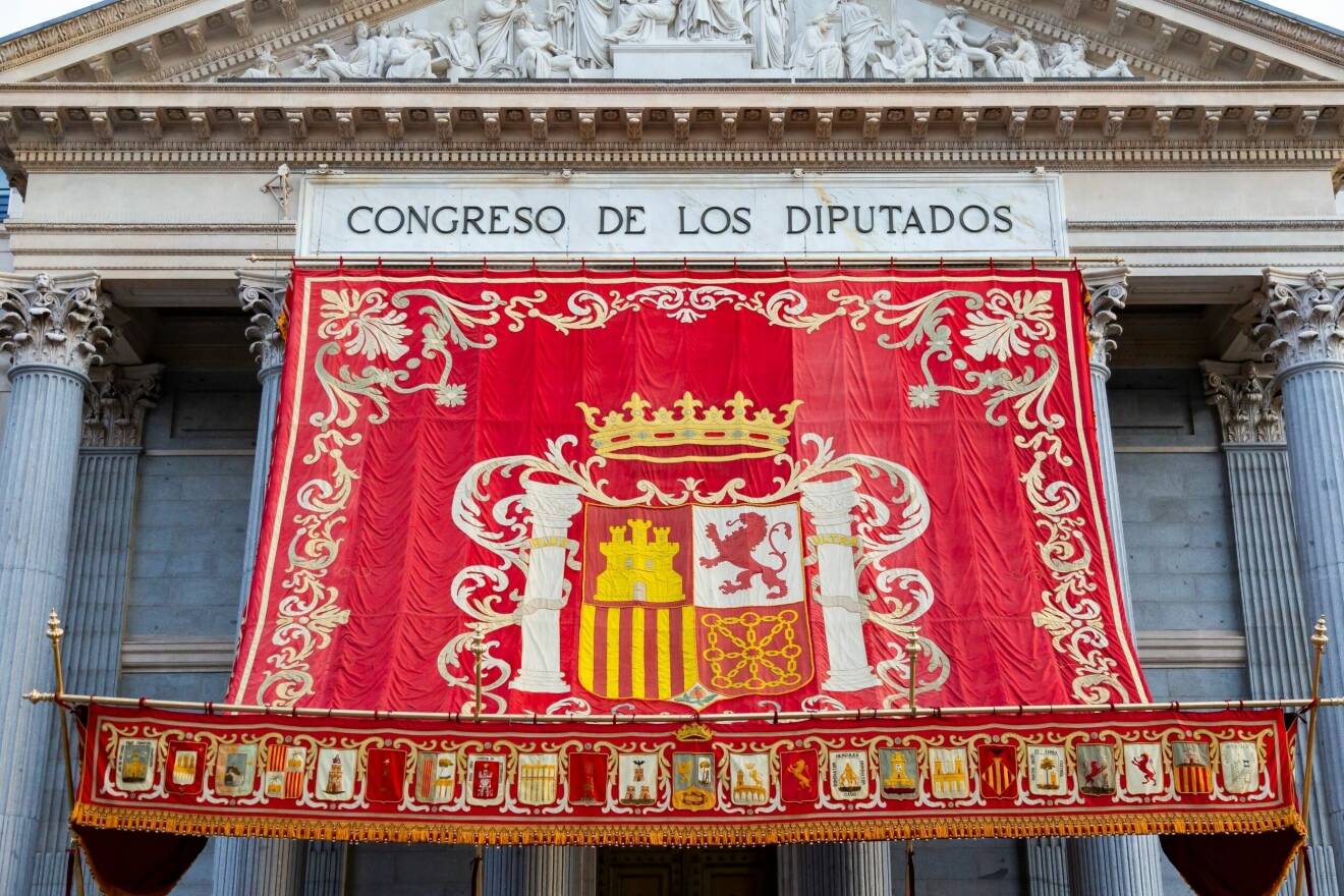 Ceremoni för prinsessan Leonor på myndighetsdagen i spanska parlamentet