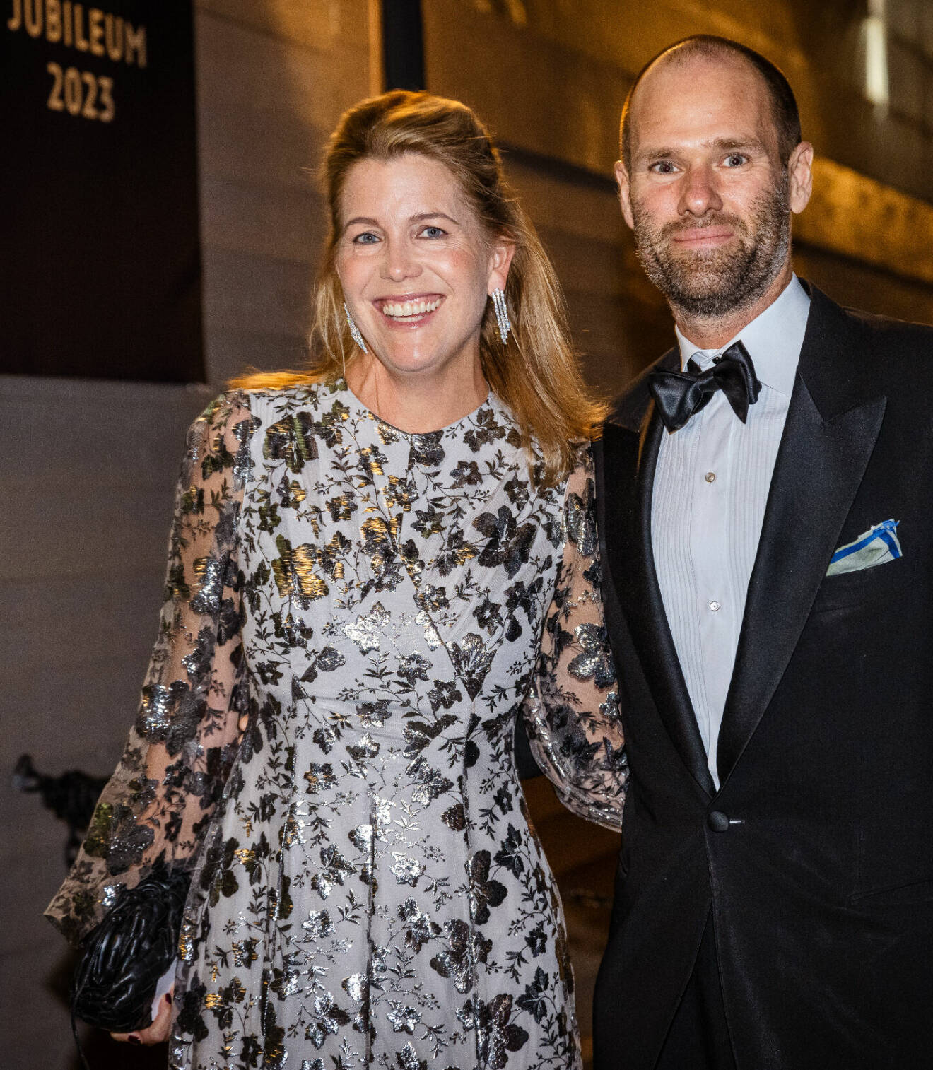 Sofia Schörling och Anders Högberg på prins Daniels 50-årsfest