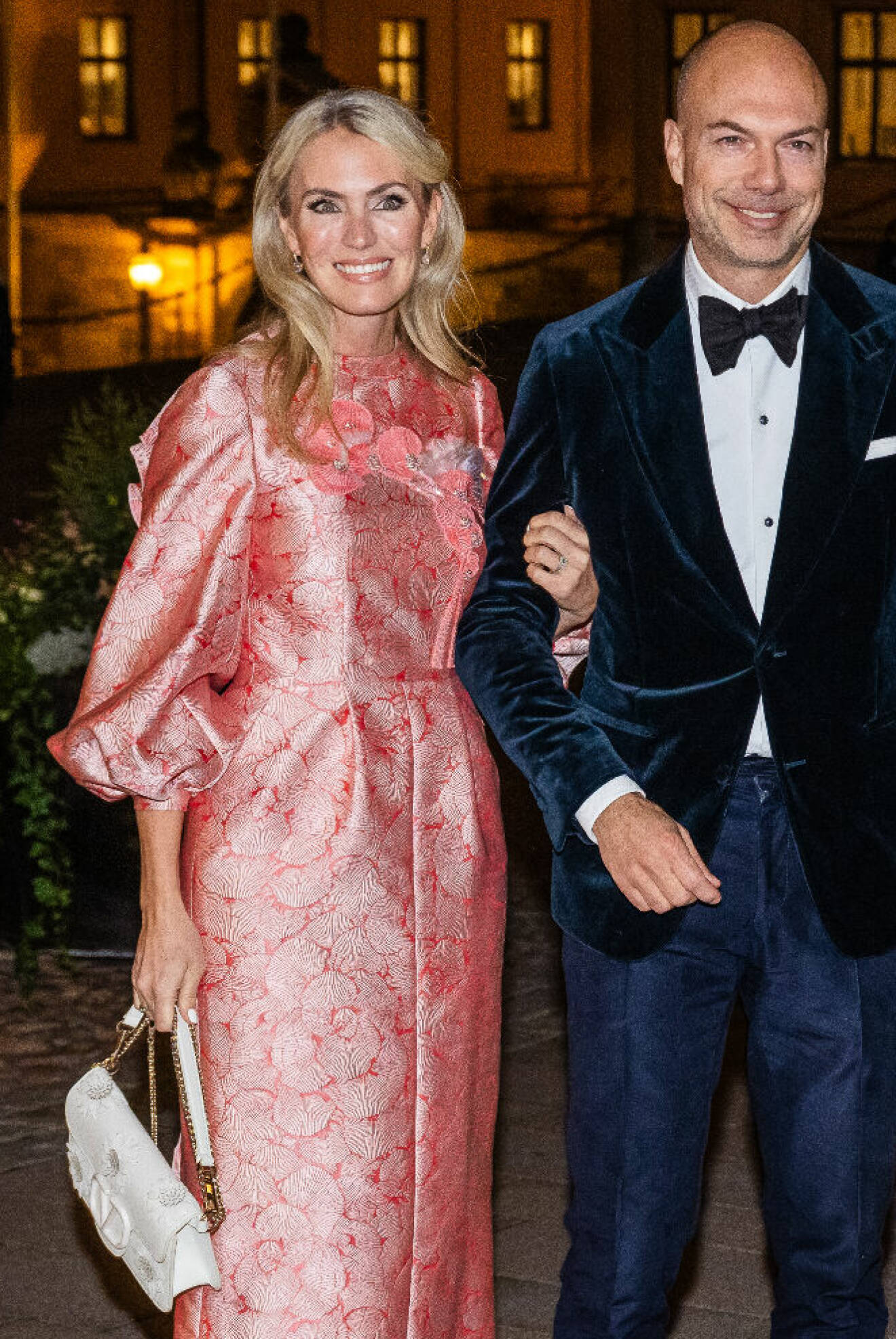 Andrea Brodin och Cedric Nots på prins Daniels 50-årsfest
