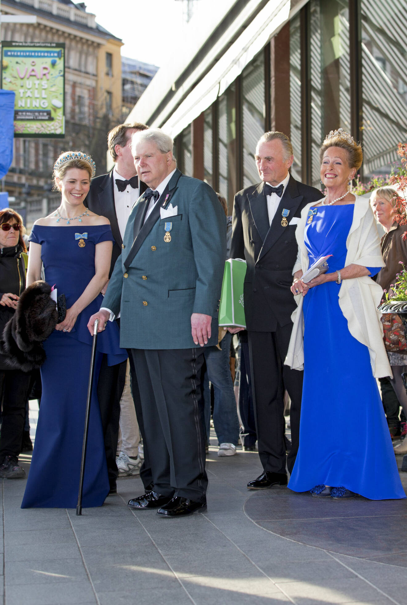 Prins Andreas av Sachsen Coburg och Gotha på prinsessan Madeleines bröllop