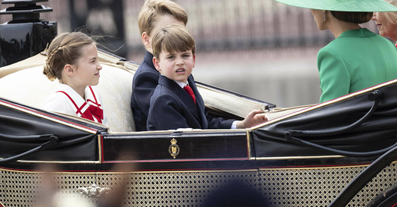 Prinsessan Charlotte, prins George och prins Louis