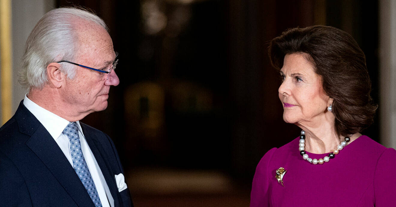 Kung Carl Gustaf, drottning Silvia