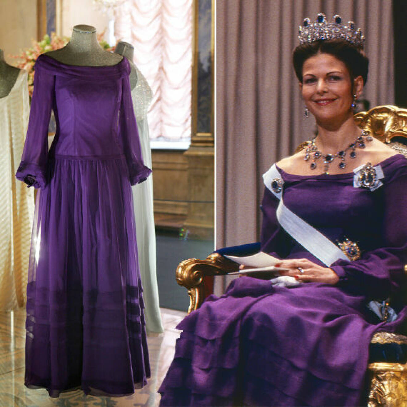 Drottningens Nobelklänning 1978