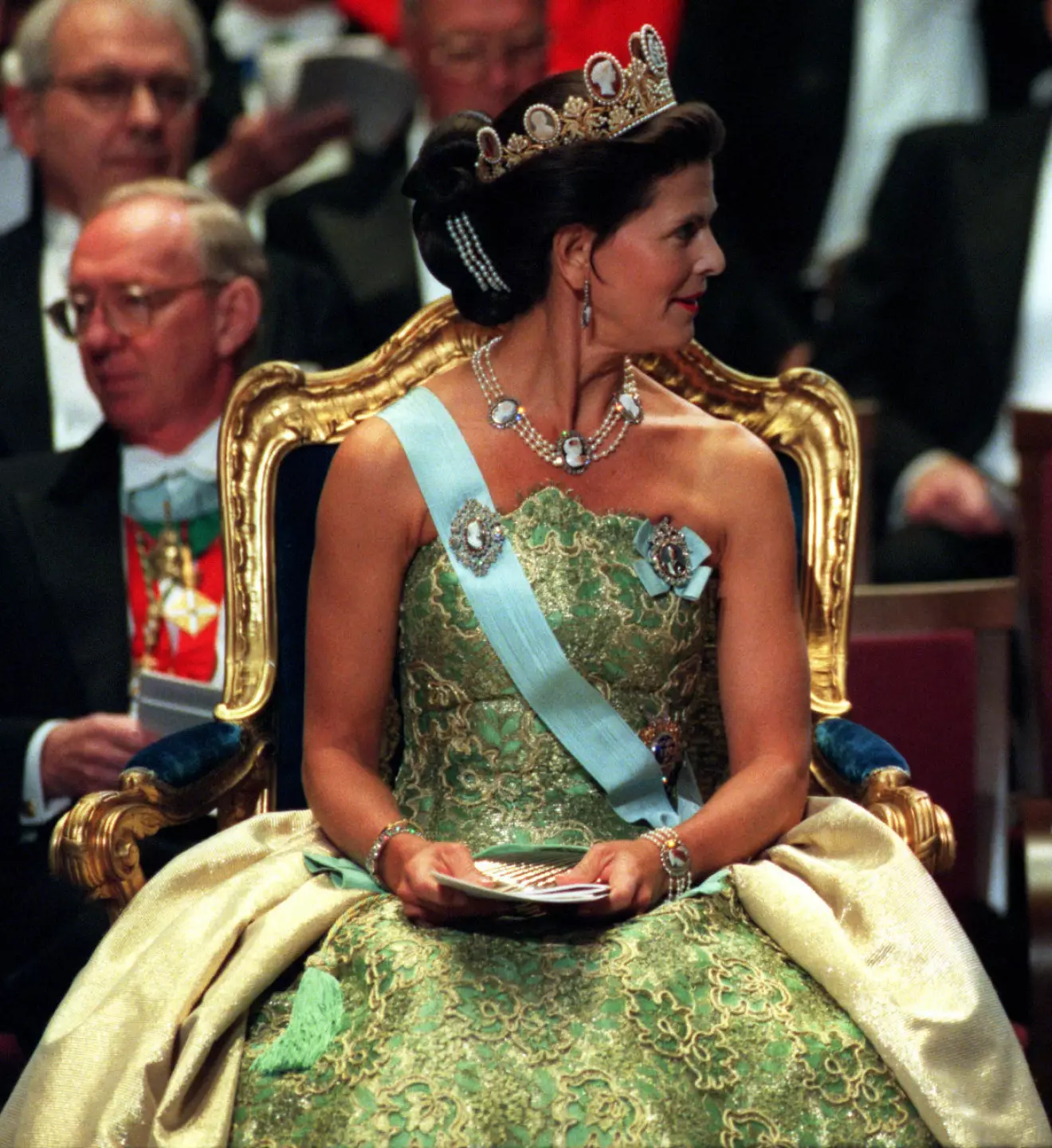 Drottningens Nobelklänning 1996