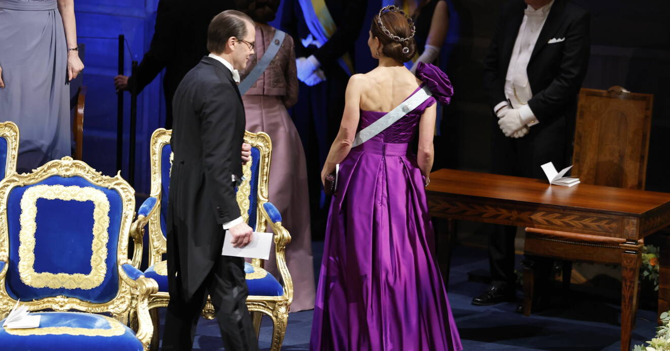 Kronprinsessan Victoria i Konserthuset under Nobel 2023